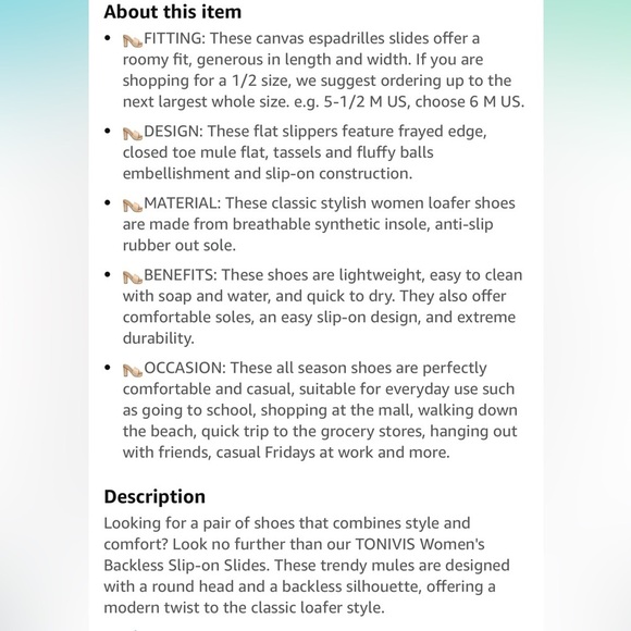 TONIVIS ⭐️  espadrilles - Picture 7 of 7